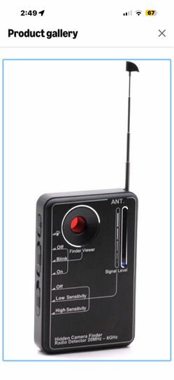 Lawmate RD 10 spy detector