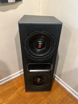 Powerbass 12inch dual subwoofer with Amplifier  & CVM-2 digital bass enhancer