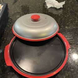 No Mess Microwave Plate W/cover 