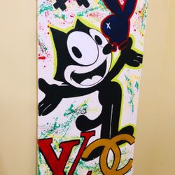 Felix The Cat, Custom Gallery Artwork 