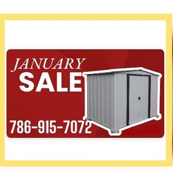 STORAGE SHEDS FOR SALE/ CASITAS DE PATIO/ ALMACÉN/ INSTALLATION INCLUDED/ ONE DAY INSTALLATION/ OWN YOUR  SPACE TODAY 