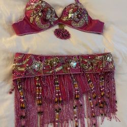Gorgeous Exotic Bellydance Performance Grade Costume & Halloween Fun