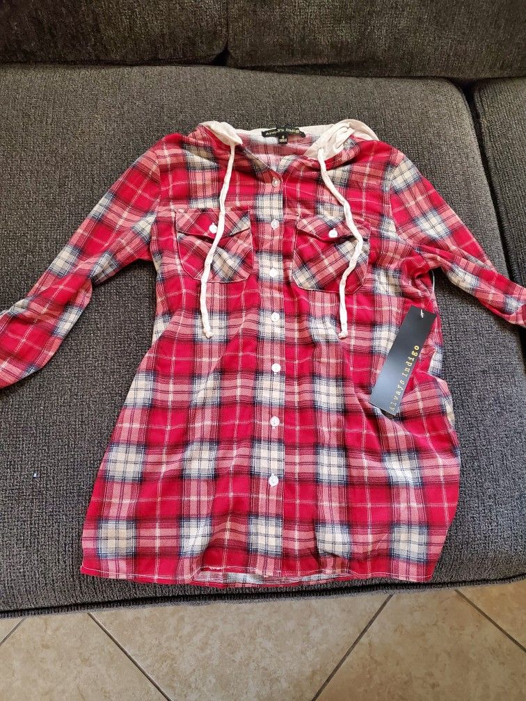 Teens Plaid Shirt