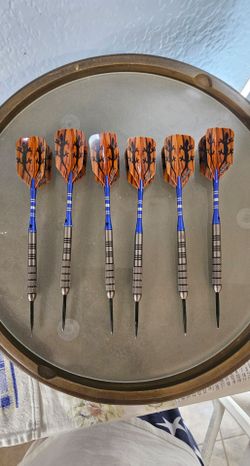 6 steel tip darts