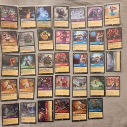 Disney Lorcana Chapter 1 Cards