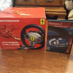 Gran Turismo 3 With Thrustmaster Racing Wheel