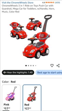 Ride on Push Car