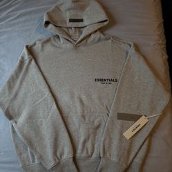 Fear of God Essentials Hoodie 'Dark Oatmeal'