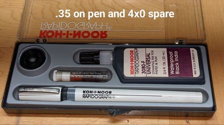 KOH-I-NOOR Radiograph Pen And Ink for artists and fine line drawing