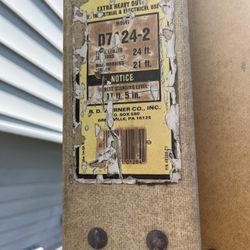 24 Foot Fiberglass Ladder