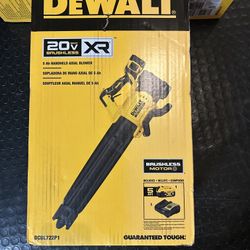 20V MAX 125 MPH 450 CFM Brushless Cordless Battery Powered Blower Kit with (1) 5 Ah Battery & Charger
