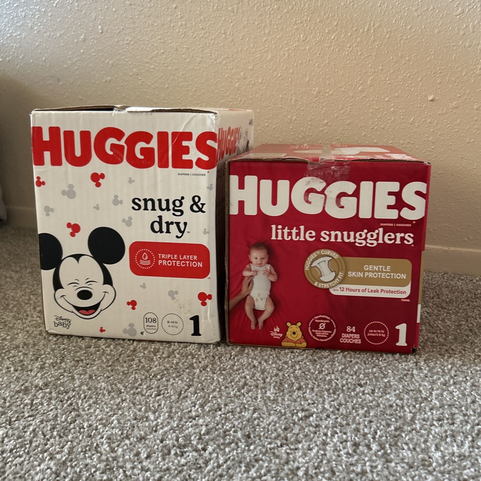 Diapers Size 1
