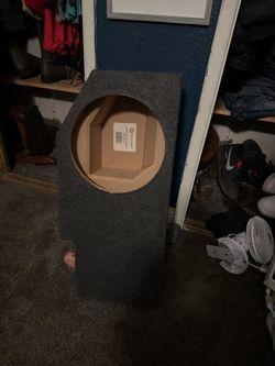 12” subwoofer box brand new