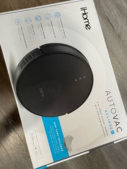 NEW  - iHome AutoVac Eclipse G Robot Vacuum & Mop