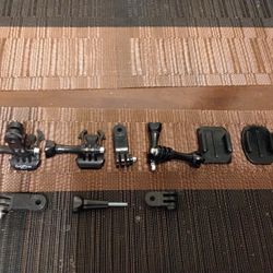 GoPro accessories.