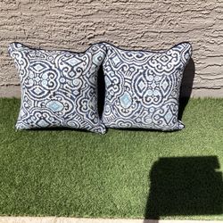 2 Brand New Outdoor Pillows