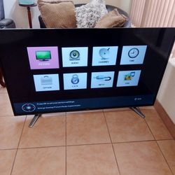 65 Inch LG Flat Screen TV. Not A Smart TV With Remote.