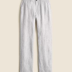 Classic-fit linen trouser - JCrew