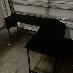 Black Modern Desk