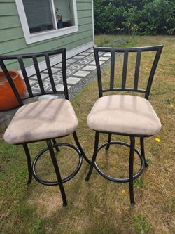 Breakfast Bar Chairs - Rotating