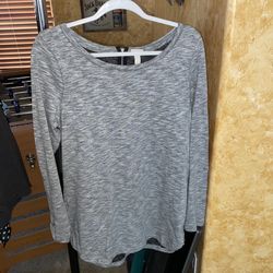 Gray tunic/top 