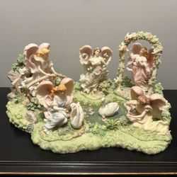 Seraphim Classics Angels “Heavenly Reflections” Display Pond Figurines