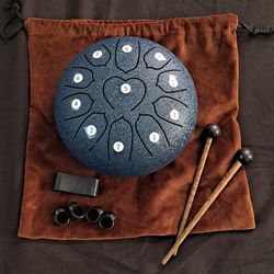 Mini Tongue Drum With Accessories 