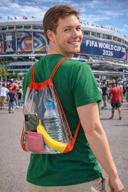 Clear Stadium Approved Backpack – Perfect for Concerts & Games