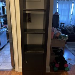 IKEA Shelf With Bottom Cabinet Doors 