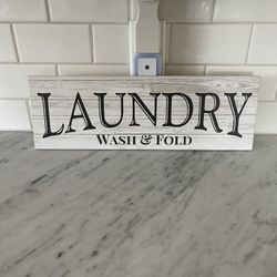 Laundry Room sign $6