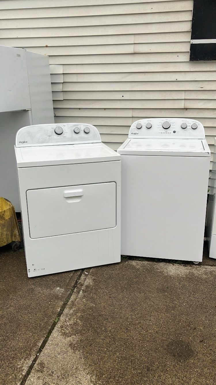Whirlpool Washer & Dryer