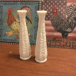 Milk Glass Vases