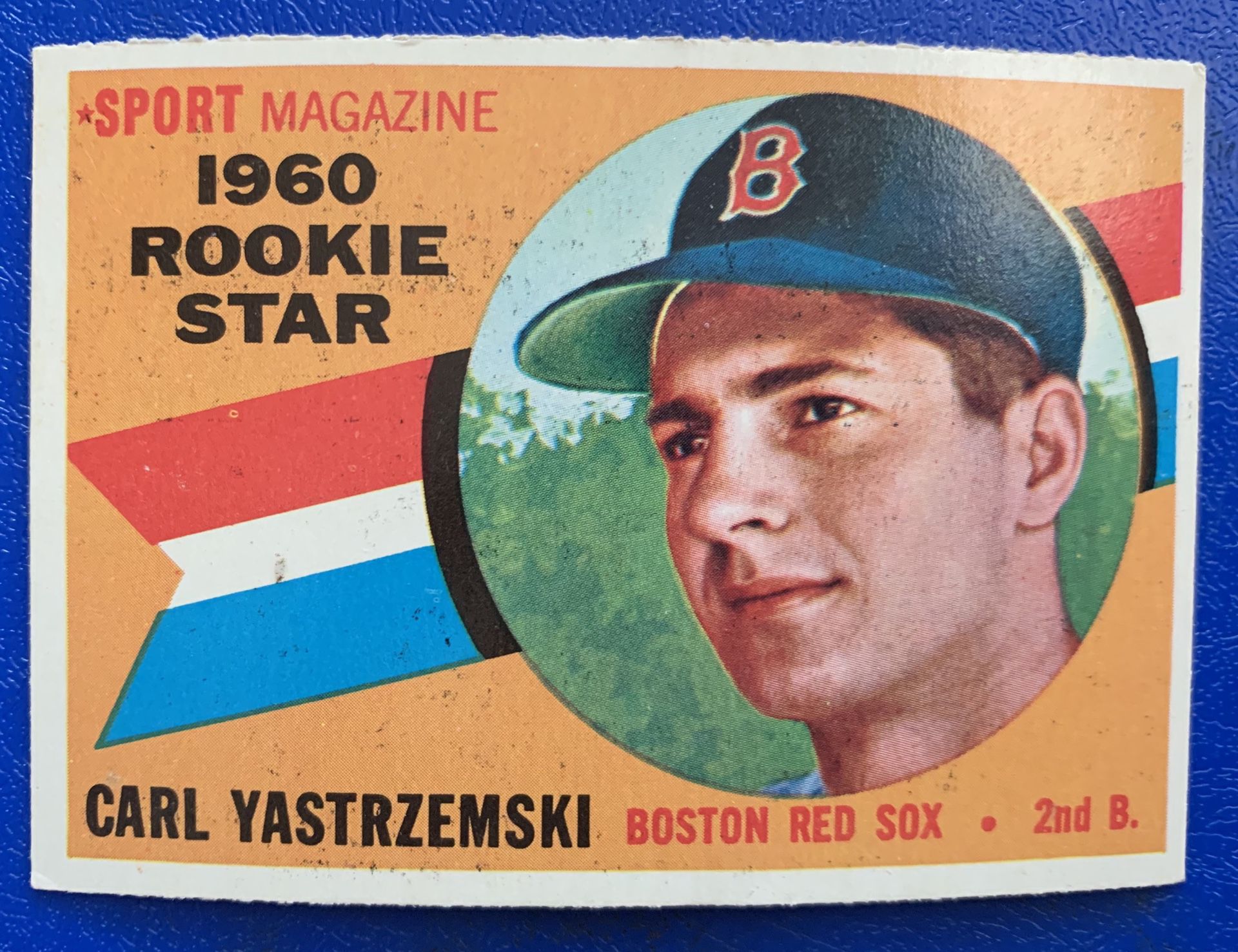 1960 Carl Yastrzemski Rookie Topps Baseball Card # 148 Original Boston Red Sox. Nice
