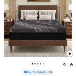 Queen Mattress 12” Gel Memory Foam