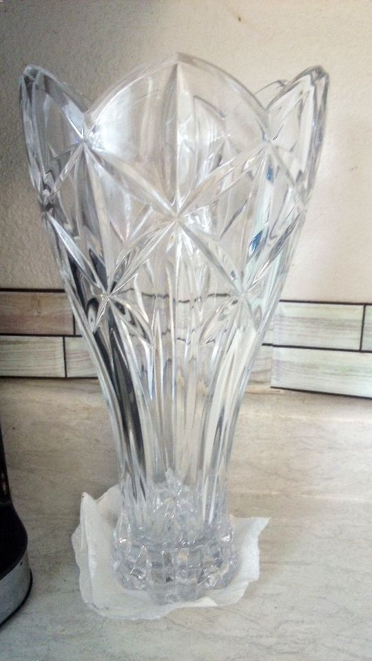 Crystal Flower Vase
