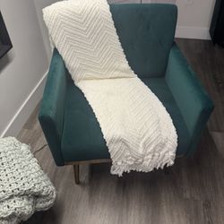 Green Accent Chair 
