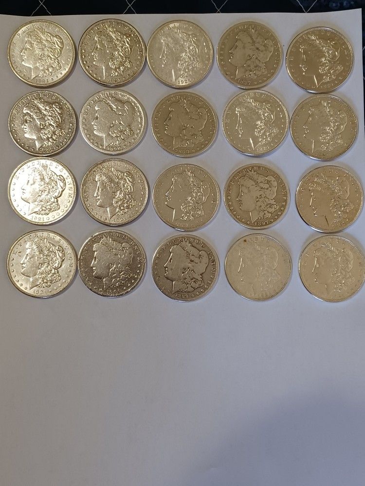 Morgan Dollars 90% Silver