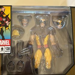Medicom Toy MAFEX no.138 Wolverine Brown Comic Version Figure 