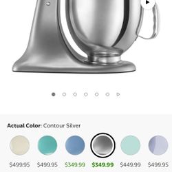 KitchenAid - Deluxe - 4.5 Quart - Tilt-Head Stand Mixer.