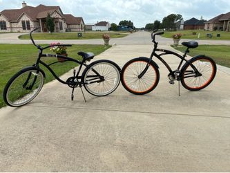 TWO CRUISER BIKES ONE PRICE 250….ready to ride