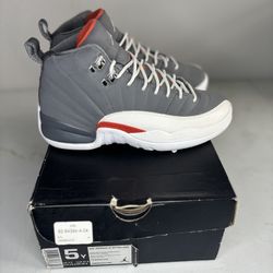 Jordan 12 Cool Grey 