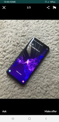 SAMSUNG S9 MIDNIGHT BLACK