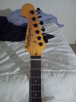 Washburn strat style electric guitar