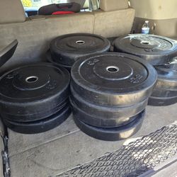 45lb Olympic Bumper Plates
