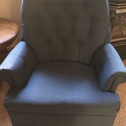 Loveseat With Swivel Rocking Chair Both For $75