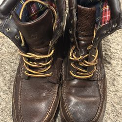 Polo leather boots