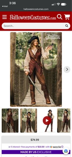 Elizabeth Swan Costume