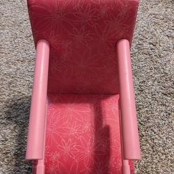 American Girl, Pink Bistro Clip-on Seat, Pink Flower Booster