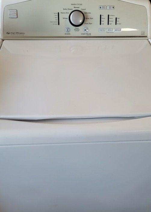 KENMORE SERIES WASHER RUNS GOOD AND IN GOOD CONDITION 