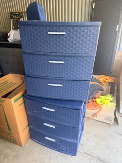 Sterilite 3-Drawer Storage Units – Set of 2